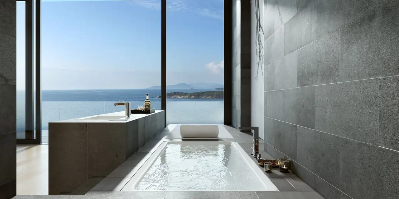 Guests relaxing in a tranquil spa environment